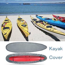 Gg3541320e Globegarage 10.2-11.4ft Kayak Canoe Cover Waterproof Rafting Boat Storage Dust Shield