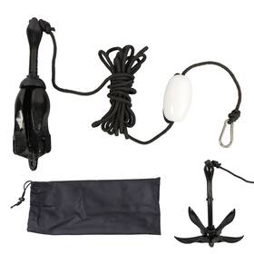Gps4170400 Golfpartstore 7.05lb Folding Anchor Buoy Kit Canoe Kayak Raft Boat Fishing Jet Ski 26.2ft Rope