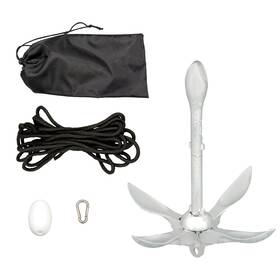 Gps4171232 Golfpartstore Portable Folding Anchor Buoy Kit 7.05 Lb Canoe Kayak Raft Boat Fishing Jet Ski