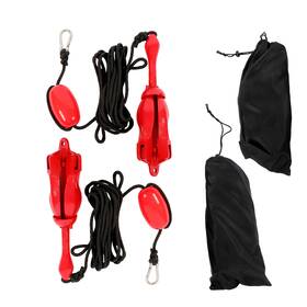 Gps4172480 Golfpartstore 2 Pack Marine Kayak Folding Anchor Kit 26.2 Ft Rope Buoy For Pwc Canoe Jet Ski