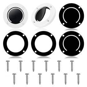 1057732 Gosknor 2 Set Self Bailing Boat Drain Plug Scupper Medium White Black 1057732 Gosknor 2 Set Self Bailing Boat Drain Plug Scupper Medium White Black
