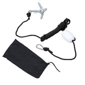 Gm2045508g Gostang Marine Kayak Anchor Kit Canoe Raft Boat Silver 1.5lb/3.3lb/5.5lb/7.05lb