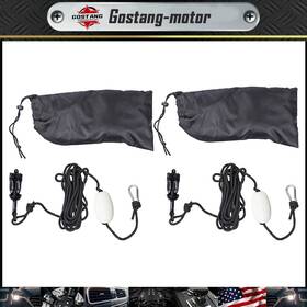 Gm2045559g Gostang 2-pack Black Folding Anchor Set 0.7kg For Boats Kayak Canoes Motorboat Paddle Us