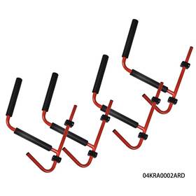 Gplus10211413 Gplusmotor Kayak Storage Wall Mount Hanger Rack For Canoe Paddle Hanging 2pair