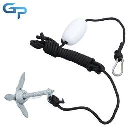 Gre200485 Greatparts Complete Folding Anchor Buoy Kit Pwc Boat Kayak Canoe 1.5lb/3.3lb/5.5lb/7.05lb