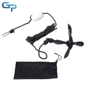 Gre200490 Greatparts For Canoe Kayak Raft Boat Jet Ski Portable Folding Anchor Kit 3.3lb Black