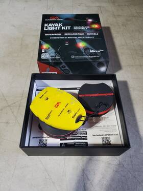 Guardian Angel 766310354331 Brand New Kayak Light Kit Remote Only W Two Magnet Mounts