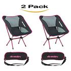 H1132 Compact Chairs Foldable Beach Backpacking Potable Stool Made 655302994634