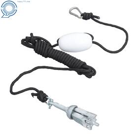 Hp120291 Happy19star For Canoe Kayak Raft Boat 1.5lb/3.3lb/5.5lb/7.05lb Complete Folding Anchor Kit