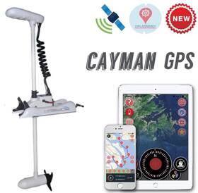 50700-137w-r Haswing F Cayman White 24v 80lb 60 Inch Shaft Trolling Motor Fishing Spot Lock