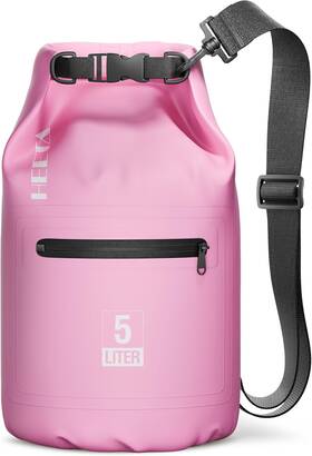 Heeta 445017740755 Waterproof Dry Bag With Front Zippered Pocket For Women Men 5l/10l/20l/30