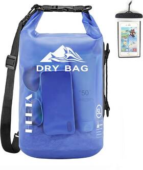 Heeta 726084986817 Dry Bag Waterproof For Women Men 5l/10l/20l/30l/40l Roll Top Lightweight