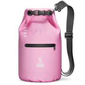 Heeta 840120802593 Waterproof Dry Bag With Front Zippered Pocket For Women Men 5l/10l/20l