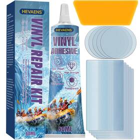Pg-007 Hevaens Pool Liner Patch Kit Waterproof Inflatable Repair Air Mattress Pa