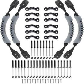 Taipet31 Hlogree Kayak Handles 2/4 Pack Universal Gray - 4pcs