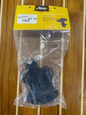 72023052 Hobie Ram 1 Inch B-size Hummingbird Adapter With Arm