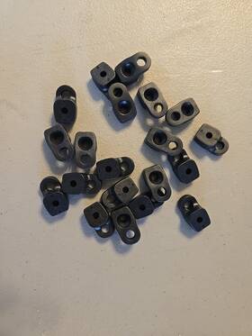 78510001 Hobie Lot Of 20 Bungee Hooks - X-35