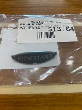 814013 Hobie Handle Cap - Inch Kickstand