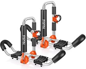 Hodial Kayak Roof Rack Foldable Heavy Duty Car Carrier With Paddle
