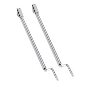 4350149728 Hoffen Boat Hatch Spring Support 2 Pack 316 Stainless Steel 10-1/4 Inch Silver