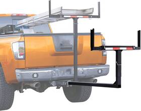 Hottytrs01p2 Hougeet Truck Bed Extender Kayak Rack Foldable 800lbs Load 2 In 1 Design Canoe Carrier