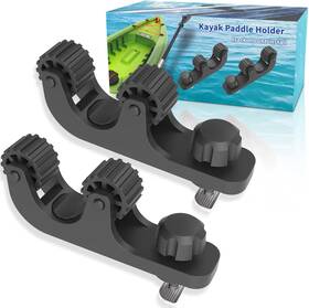 Huntury 744110330182 Kayak Paddle Holder Save Track Space Fishing Net Poles F