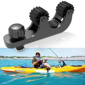 Huntury 764710602687 Kayak Paddle Holder Track Mount Accessories Oar For Fish Inch