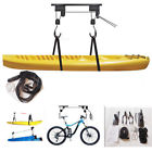 Hus874109 Bike Hoist Pulley Lift Garage Ceiling Storage Rack Canoe Kayak