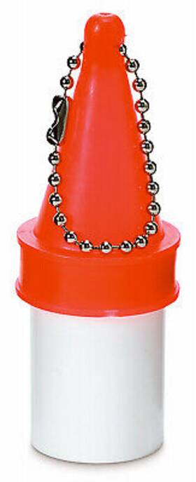 Kc158 Hy-ko Prod Co Glo-buoy Floating Key Holder With Beaded Chain -kc158