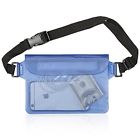Hydro Gizmos Waterproof Pouch With Adjustable Extra Long Waist Strap 682668425175