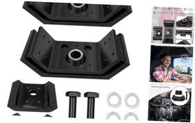 Rmmkhps1108 Hzparts Rubber Motor Mount Kit With Hardware Fit For Kenworth T600 T800 Poly Rear