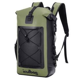 W-40l-armygreen Iculbag Dry Bags Waterproof Backpack For Women Men Travel Bag Warterproof B