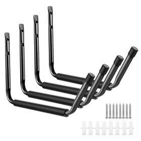 Ihomepark 704630945129 Heavy Duty Garage Indoor Kayak Storage Hooks Hanger Wall Mounted Utility Han