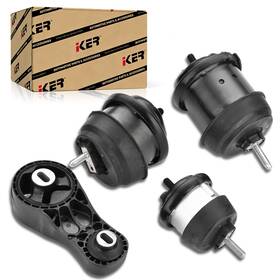 Ems-09-16 Iker 4pcs Engine Motor Transmission Mount Kit Compatible With Gmc Acadia/saturn Ou