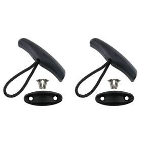 Jcbiz 719146974488 2pcs 10cm Canoe Kayak Handles Carry Kit Heavy Duty Strong Toggle Handle Rope