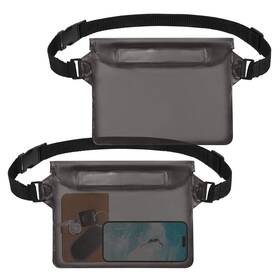 Jealkip 781434798601 2-pack Waterproof Pouch With Adjustable Waist Strap Dry Bag Keeps