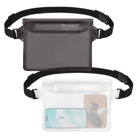 Jealkip 781434798656 2-pack Waterproof Pouch With Adjustable Waist Strap Dry Bag Keeps