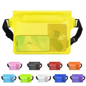 Jealkip 790943676270 Waterproof Pouch With Adjustable Waist Strap Dry Bag Keeps Cell Ph