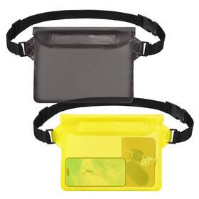 Jealkip 790943751380 2-pack Waterproof Pouch With Adjustable Waist Strap Dry Bag Keep