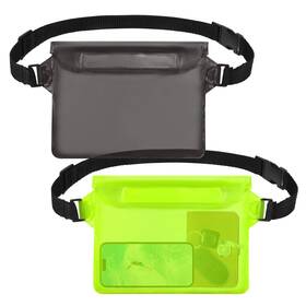 Jealkip 790943751533 2-pack Waterproof Pouch With Adjustable Waist Strap Dry Bag Keeps