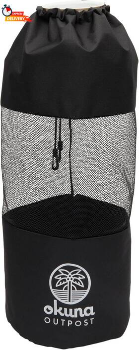 Juvo Plus 445008333355 Okuna Outpost Mesh Pontoon Boat Trash Bag With Hangers For Fishing Black 9.8 X
