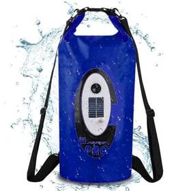 S20-cy3-r02 Jyyxf Waterproof Dry Bags With Wireless Speaker Backpack For Fishing Hiking 20l Blue