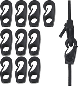 Kayak Cord Hook Nylon Bungee For Shock Cords 3/16 15/64 1/4 9/32 Bung