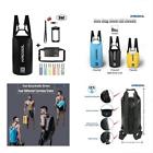 Kdb3ps20lbk Kacool Waterproof Dry Bag Set Roll Top Backpack Detachable Shoulder