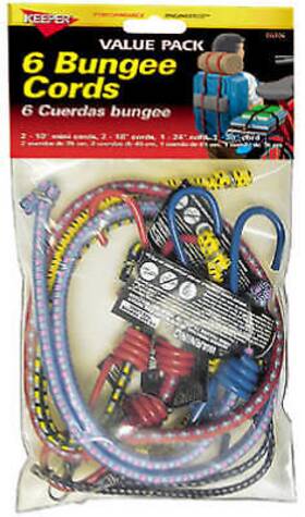 06306 Keeper Bungee Cord 6-pk. -06306