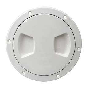 Kesoto 740875434691 Durable Boat 5 Inch Access Port Hatch Cover Twist Out Deck Plate Abs Pla