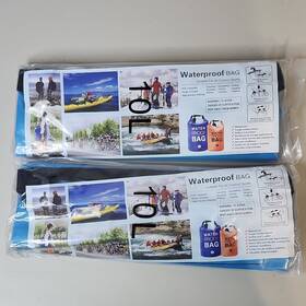 X004756757 Kitchstar Waterproof Dry Bag 10l Blue 2-pack For Kayaking Canoeing Rafting