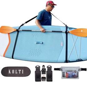 Kolti 751004905500 Adjustable Kayak Sup Carry Strap Multi-use Shoulder For Surfboard Stan