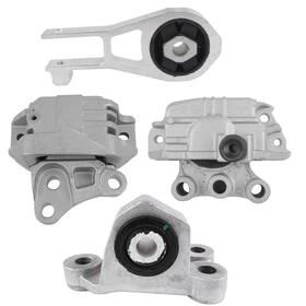 Koomaha 468688340015 4pcs Engine Motor And Transmission Mount Set Replacement For 2015-2018 Jeep Ren