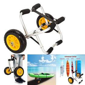 Ktaxon 084045722653 Kayak Canoe Jon Boat Carrier Dolly Trailer Tote Trolley Transport Cart On